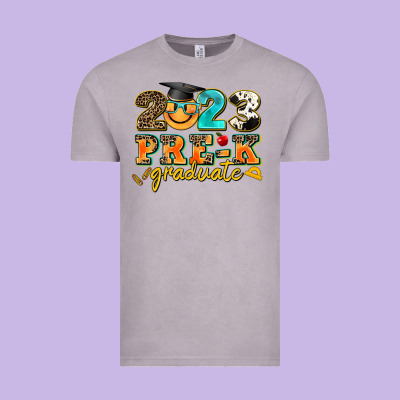 2023 Pre K Graduate Vintage Tee Designed By Adodesignshop