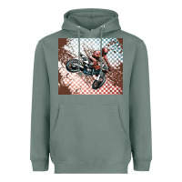 Sage born to ride dirty bikes Heavyweight Hoodie - MaliasSmallBusiness