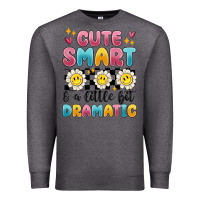 Charcoal Heather merry christmas gnomies Premium Sweatshirt - MaliasSmallBusiness