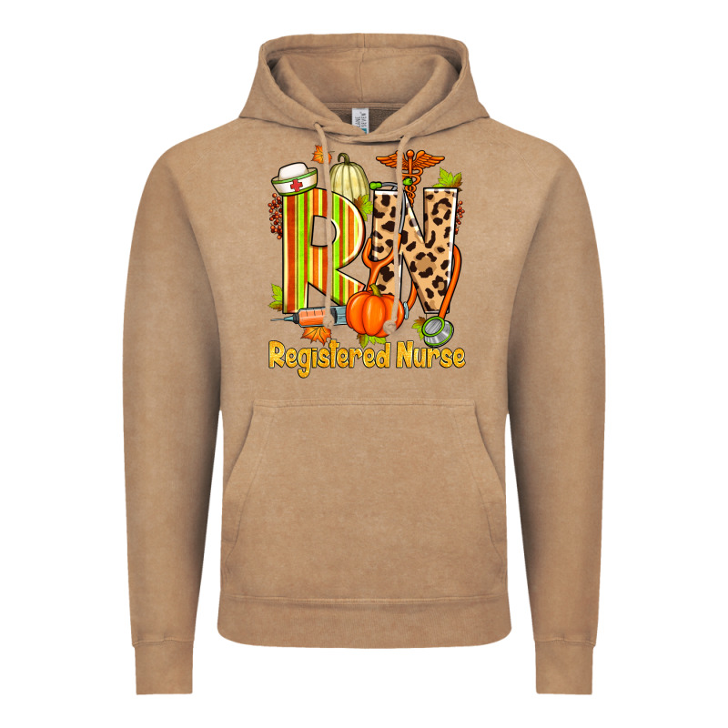 Fall Rn Registered Nurse Vintage Hoodie by Zillion Design Studio | Teevron