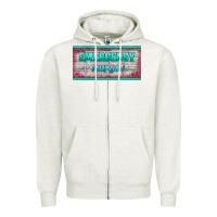 Oatmeal Heather western emergency nurse license plate template Zipper Hoodie - BarkalooDesign