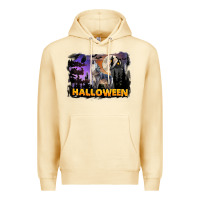Pina Colada Halloween Wolf Premium Hoodie - LillyAllenDesigns