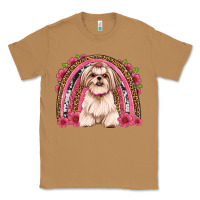 Toasted Coconut shih tzu floral rainbow Classic Tee - JahusDesignShop
