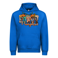 Cobalt western howdy pumpkin Urban Hoodie - NancyCooperArtShop