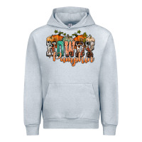 Heather Grey western howdy pumpkin Urban Hoodie - NancyCooperArtShop