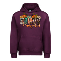 Mauve Wine western howdy pumpkin Urban Hoodie - NancyCooperArtShop