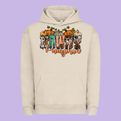 Western Howdy Pumpkin Urban Hoodie Designed By Nancycooperartshop