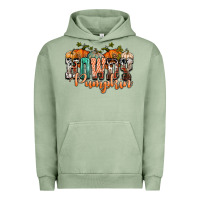 Pigment Oil Green western howdy pumpkin Urban Hoodie - NancyCooperArtShop