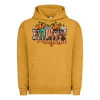 Pigment Peanut Butter western howdy pumpkin Urban Hoodie - NancyCooperArtShop