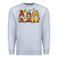 Heather Grey sports gnomies Premium Sweatshirt - NancyCooperArtShop