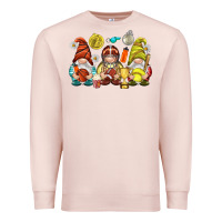 Pale Pink sports gnomies Premium Sweatshirt - NancyCooperArtShop