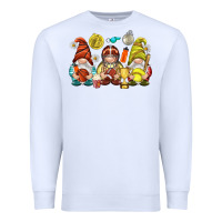 White sports gnomies Premium Sweatshirt - NancyCooperArtShop