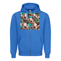True Royal western cowhide sunflower baby pig Zipper Hoodie - BarkalooDesign