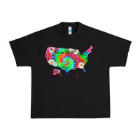 Black lgbtq america map Urban Heavy Tee - HRA Design Shop