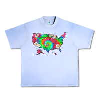 Grape Ice lgbtq america map Urban Heavy Tee - HRA Design Shop