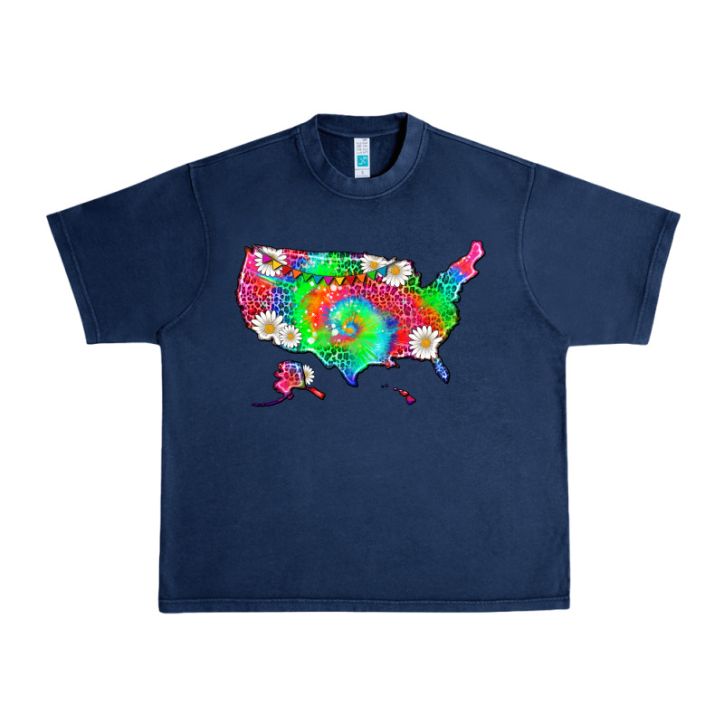 Lgbtq America Map Urban Heavy Tee by HRA Design Shop | Teevron