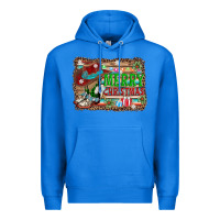 True Royal merry christmas western boots Premium Hoodie - AdoDesignShop