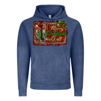 Vintage Denim merry christmas y'all boots Vintage Hoodie - RanaPortraitStore