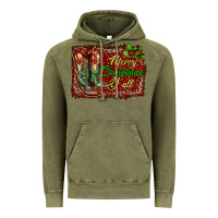 Vintage Olive merry christmas y'all boots Vintage Hoodie - RanaPortraitStore