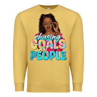 Antique Gold chasing goals not people Premium Sweatshirt - NancyCooperArtShop