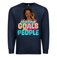 Navy chasing goals not people Premium Sweatshirt - NancyCooperArtShop