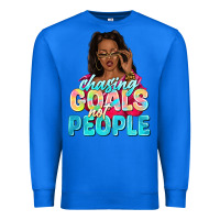 True Royal chasing goals not people Premium Sweatshirt - NancyCooperArtShop