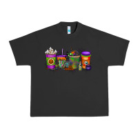 Pigment Black Halloween Coffee Drink Urban Heavy Tee - RacoonDesign