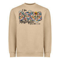 Mushroom I Am Gods Master Piece Ephesians Heavyweight Sweatshirt - CowhideDigitalArt