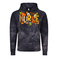 Cloud Black fall nurse Vintage Hoodie - Zillion Design Studio