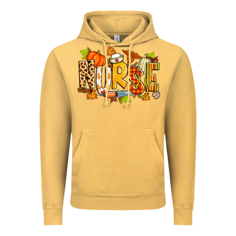 Fall Nurse Vintage Hoodie by Zillion Design Studio | Teevron