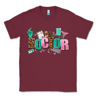 Burgundy doctor Classic Tee - AdoDesignShop