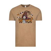 Vintage Coffee Witch Please Vintage Tee - CowhideDigitalArt