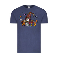 Vintage Denim Witch Please Vintage Tee - CowhideDigitalArt
