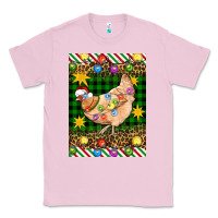 Bubblegum Pink Christmas Chicken Classic Tee - Artiststas