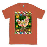 Copper Christmas Chicken Classic Tee - Artiststas