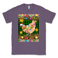 Lavender Christmas Chicken Classic Tee - Artiststas