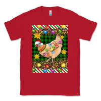 Red Christmas Chicken Classic Tee - Artiststas
