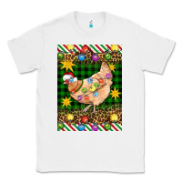 White Christmas Chicken Classic Tee - Artiststas
