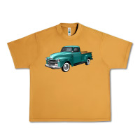 Peanut Butter western truck left 34 view Urban Heavy Tee - FaDigitalArtStudio