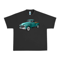 Pigment Black western truck left 34 view Urban Heavy Tee - FaDigitalArtStudio