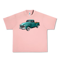 Salmon western truck left 34 view Urban Heavy Tee - FaDigitalArtStudio