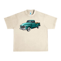 Sandshell western truck left 34 view Urban Heavy Tee - FaDigitalArtStudio