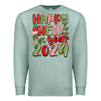 Seafoam happy new year 2024 Premium Sweatshirt - MaliasSmallBusiness