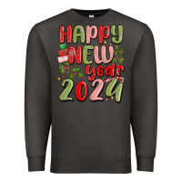 Smoke happy new year 2024 Premium Sweatshirt - MaliasSmallBusiness