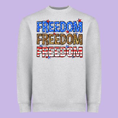 Freedom Freedom Freedom Heavyweight Sweatshirt Designed By Neo Western