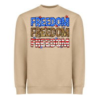 Mushroom Freedom freedom freedom Heavyweight Sweatshirt - Neo Western