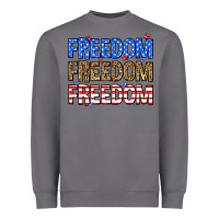 Storm Freedom freedom freedom Heavyweight Sweatshirt - Neo Western