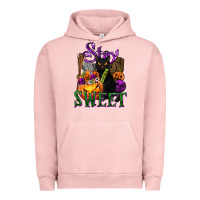 Pigment Salmon Stay Sweet Urban Hoodie - texasbilliewilder