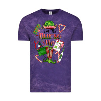 Cloud Purple im the nurse elf Vintage Tee - FaDigitalArtStudio