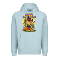 Blue Mist happy halloween Premium Hoodie - LillyAllenDesigns